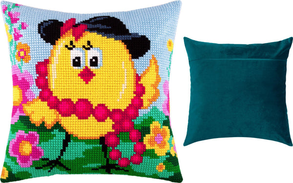 Cross Stitch Pillow Kit 