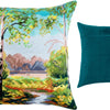 Needlepoint Pillow Kit "Birch Trees"
