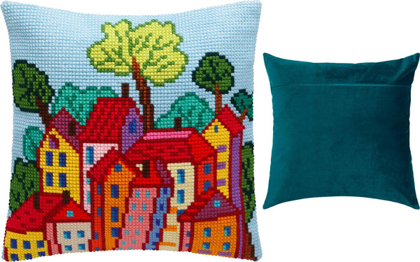Cross Stitch Pillow Kit 