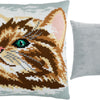 Cross Stitch Pillow Kit "Cat"