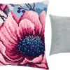 Cross Stitch Pillow Kit "Winter Rose"