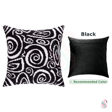 Needlepoint Pillow Kit "Serpentine"