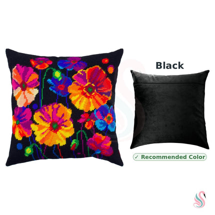 Needlepoint Pillow Kit "Colors of Night"