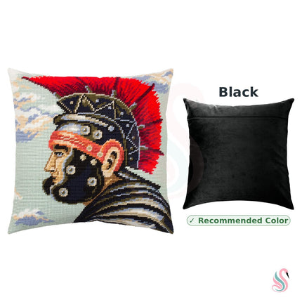 Needlepoint Pillow Kit "Roman Centurion"