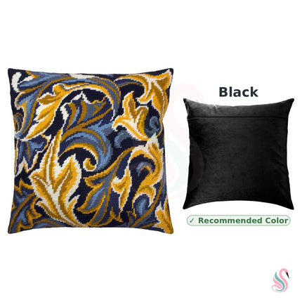 Needlepoint Pillow Kit "Acanthus"