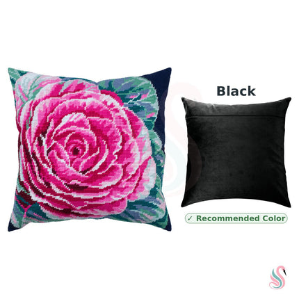 Needlepoint Pillow Kit "Ornamental Cabbage"