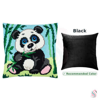 Cross Stitch Pillow Kit "Panda"