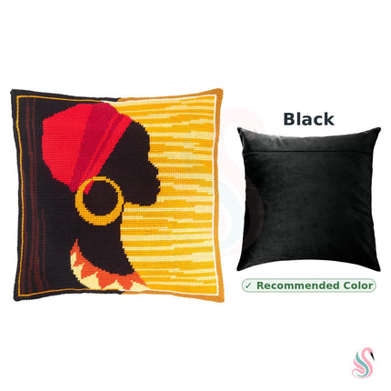 Needlepoint Pillow Kit "Africa"