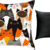 Needlepoint Pillow Kit "Cat choir"