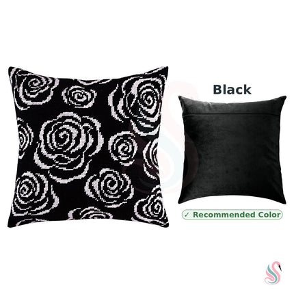 Needlepoint Pillow Kit "Roses at Night"