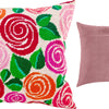 Needlepoint Pillow Kit "Décor of Roses"