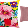 Needlepoint Pillow Kit "Flower Bed"