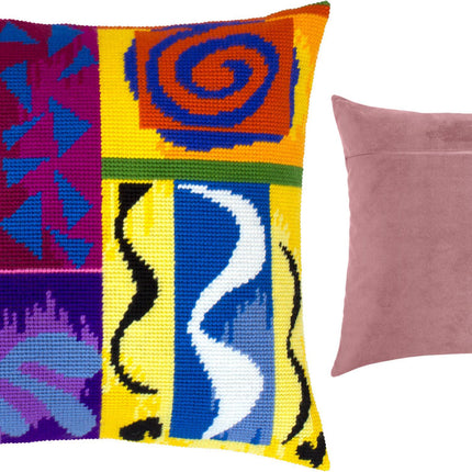 Needlepoint Pillow Kit "Beasts of the Sea"