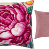 Cross Stitch Pillow Kit "Rose"