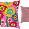 Needlepoint Pillow Kit "Multicolored daisies"