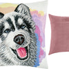 Needlepoint Pillow Kit "Husky"