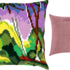 Cross Stitch Pillow Kit "Riverbank, H. Matisse"