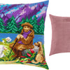 Needlepoint Pillow Kit "Blue Mountains"