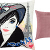 Needlepoint Pillow Kit "Parisian"