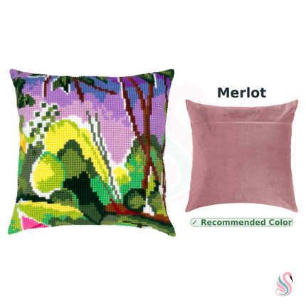Cross Stitch Pillow Kit "Riverbank, H. Matisse"