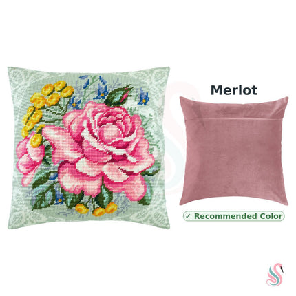 Needlepoint Pillow Kit "Bouquet of Spring"