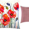 Needlepoint Pillow Kit "Poppy Field"