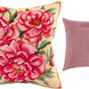 Needlepoint Pillow Kit "Peony"