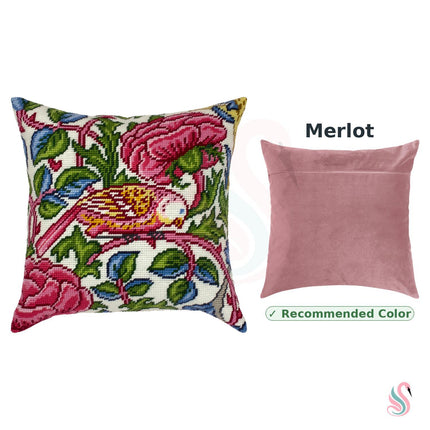 Needlepoint Pillow Kit "Magic bird"