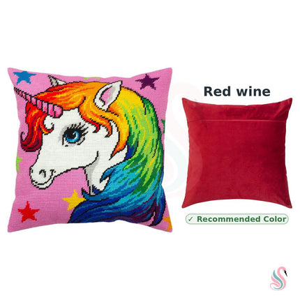 Needlepoint Pillow Kit "Unicorn"