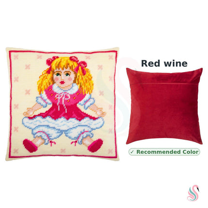 Needlepoint Pillow Kit "Doll"