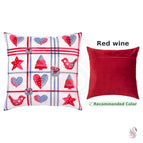 Kit + backing Red wine V