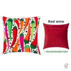 Kit + backing Red wine V