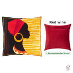 Kit + backing Red wine V