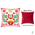 Kit + backing Red wine V