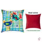Kit + backing Red wine V
