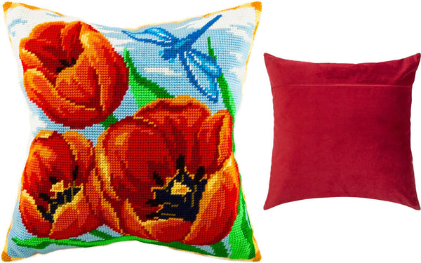 Needlepoint Pillow Kit 