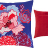 Needlepoint Pillow Kit "Blue Flower"