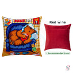 Kit + backing Red wine V
