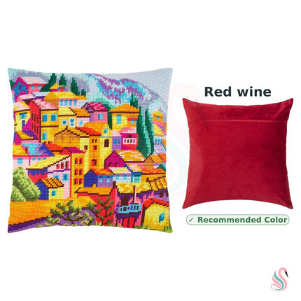 Needlepoint Pillow Kit "Montenegro"