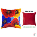 Kit + backing Red wine V