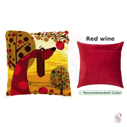 Needlepoint Pillow Kit "Dachshund"
