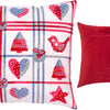 Needlepoint Pillow Kit "Christmas Collage"