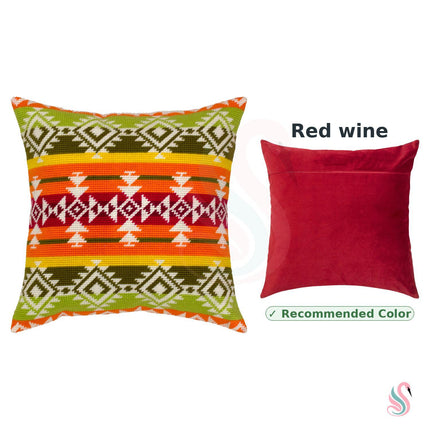 Needlepoint Pillow Kit "Guatemala"