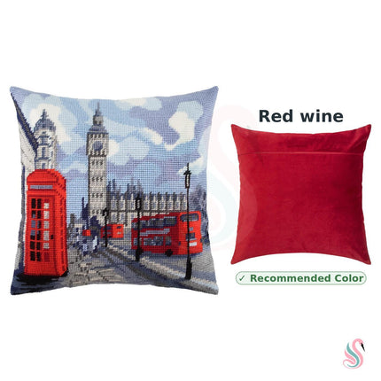 Needlepoint Pillow Kit "London"