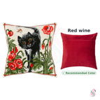 Kit + backing Red wine V