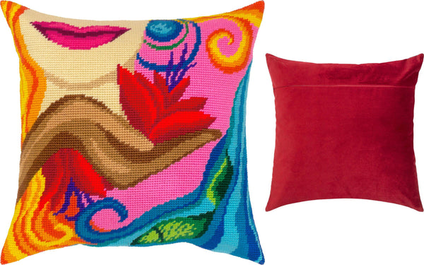 Needlepoint Pillow Kit 