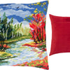 Needlepoint Pillow Kit "Rubies of Autumn"