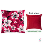 Kit + backing Red wine V