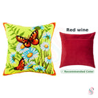 Kit + backing Red wine V