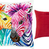 Needlepoint Pillow Kit "Zebras"